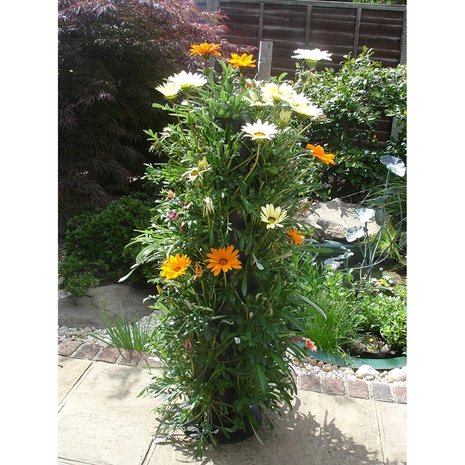 Outdoor Wall Planter Flower Freestanding Living Artificial Plants Flowers for Patios