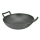 thumbnail image 3 of Sartén De Hierro Fundido, Antiadherente, Flexible, Engrosado, Diversas Funciones, Wok Con Asas Dobles Para Estufa Electromagnética Para Cocina, 3 of 7