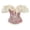 Pink, variant on Lnmiateer Vintage Lace Up Overbust Corset Bustier for Women Renaissance Style Halloween Western Costume Party Everyday Wear