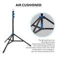 thumbnail image 5 of Flashpoint Pro Heavy-Duty Air-Cushioned Light Stand (Blue, 7.2'), 5 of 10