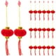 thumbnail image 1 of 30 adornos chinos para faroles colgantes, adornos para el Festival de Primavera chino, 1 of 6