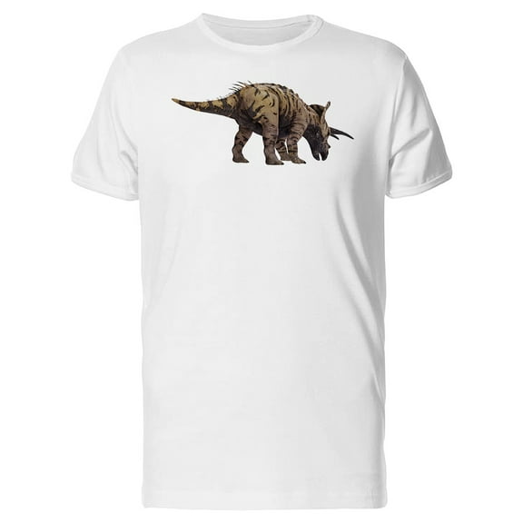 Realistic Image Of A Triceratops T-Shirt Men -Image by Shutterstock, Male 3X-Large