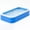 Inflatable-Blue, variant on Hurber Foldable Swimming Pool, Large Non-Inflatable Adults Kids Outdoor Pools, Blue, 113" x 66" x 20"