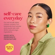 Burt's Bees Clarifying Pink Grapefruit Makeup Removing & Cleansing Wipes, 30 Count