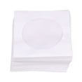 thumbnail image 2 of Mini 95 Pcs Sac de Rangement Protecteur en Papier Blanc pour CD DVD Disques, Enveloppes à Rabat, 2 of 6