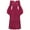 Red, variant on FYEGRE 2024 Halloween Gothic Style Retro One Shoulder Sleeves and Waist for Themed Events Red XXL