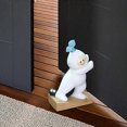 thumbnail image 3 of Snowman Doorstopper Creative Cartoon Cute Decorative Resin Doorstop Door Wedge For Home Book Office Decoration, 3 of 5