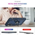 thumbnail image 6 of LeYi Compatible for  Galaxy A14 5G Case, Samsung Galaxy A14 5G Case with [2 Pack] Screen Protectors, Military-Grade Heavy Duty Case with Magnetic Ring Stand for Samsung A14 5G, Blue, 6 of 7