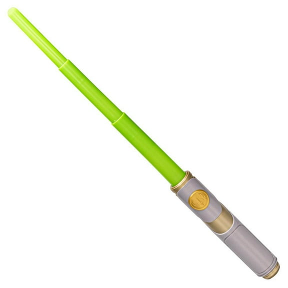 Star Wars: Young Jedi Adventures Yoda Green Extendable Lightsaber Preschool Kids Toy Action Figure Accessory
