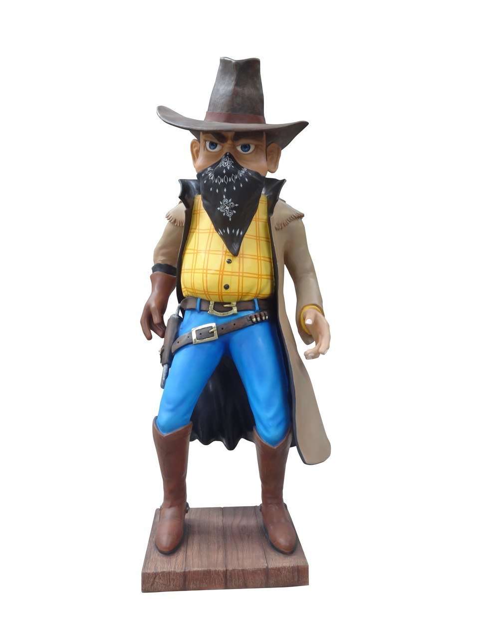 Cowboy Robber Life Size Statue - Walmart.com