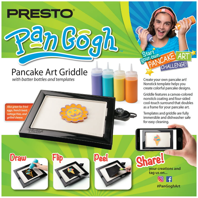 Presto 07080 PanGogh Pancake Art Griddle