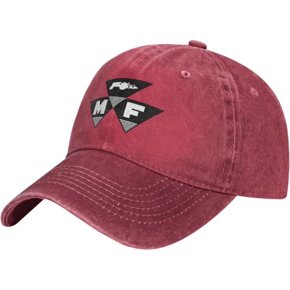 Massey Ferguson Hat Adjustable Baseball Cap Cotton Cowboy Hat, Fashionable for Man Woman