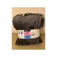 thumbnail image 3 of Hue Women's Amazingly Soft & Plush Comfy Cozy Long Sleeve Fleece Wrap W/ Pockets (Castlerock, L/XL(12-18)), 3 of 4