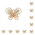 thumbnail image 1 of Jumpingount Bufanda Anillo Bufandas Broche Scalewing Estilo Regalos para Mujer Pañuelo Blanco Type1 NO1, 1 of 6