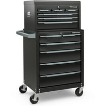 Gymax Rolling Steel Tool Chest 5-Drawer Tool Storage Cabinet w/ Hanging Holes