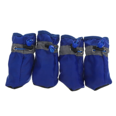 4 Pcs Shoes for Dogs Boots Pet Small Booties Walking Supplies