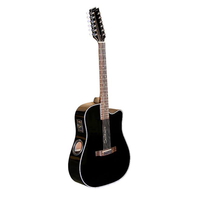 Boulder Creek Guitars ECR1B12 AcousticElectric Solitaire 12String