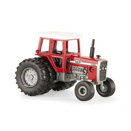 Massey Ferguson Backhoe - Massey Ferguson MF1155 Tractor (1/64 Scale), High Quality By ERTL Toys