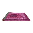 thumbnail image 2 of Ahgly Company Indoor Rectangle Abstract Pink Modern Area Rugs, 7' x 9', 2 of 4