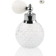 Coolrunner Crystal Art Vintage Style Refillable Perfume Atomizer Spray Bottle 100ml