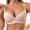 Beige, variant on Gymayou Women Underwire Lace Push Up Bra French Floral Lace Edge Gathering Support Lingerie Adjustable Thin Strap Full Coverage Comfort Everyday Bra Beige 70B