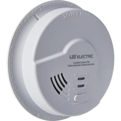 USI Electric Direct Wire Smoke/Carbon Monoxide/Natural Gas Combo Alarm 5-5/8