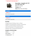 thumbnail image 2 of Blower Motor - Compatible with 1997 - 2014 GMC Savana 1500 1998 1999 2000 2001 2002 2003 2004 2005 2006 2007 2008 2009 2010 2011 2012 2013, 2 of 2