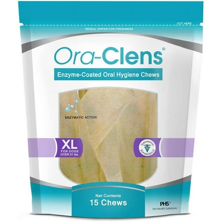 UPC: 0814087005984 | Oral Hygiene Chews X-Large  15-Count Bag