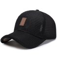thumbnail image 1 of POINTERTECK Mesh Baseball Cap Golfs Trucker Hat Breathable Snapback Visor Mesh Plain for Outdoor New, 1 of 10