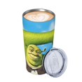 thumbnail image 3 of Vaso Shrek de 20 oz, taza de viaje para automóvil con aislamiento al vacío de acero inoxidable, taza con pajita para bebidas calientes, té helado, café, 3 of 8