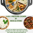 thumbnail image 4 of Electric Pressure Cooker with Large LCD Display, Multi-Use 6 Quart Electric Pot, 14 in 1 Slow Cooker, Rice Cooker, Steamer Maker, Sauté, Yogurt Maker, Egg Cooker, Warmer & More, 4 of 7