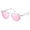 Transparent/Pink, variant on Round Polarized Sunglasses for Women Men Retro UV400 Protection Sun Glasses(Tortoise/Gray)