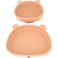 thumbnail image 1 of 4pcs Kids Dinnerware Set Toddler Utensils And Toddler Plates Panda Shape Plate, 1 of 8
