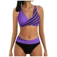thumbnail image 1 of YDLCAFD Easter Womens Bottoms Bikini Suit Prints Bathing Swimsuit Bikinis Set, 1 of 7