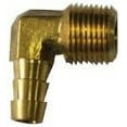 thumbnail image 4 of LTWFITTING 90 Degree Elbow Brass Barb Fitting 5/16 ID Hose x 1/4-Inch Male NPT Air Gas(Pack of 5), 4 of 4