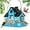 blue, variant on Solar Bird Feeders House for Outside Hanging, Metal Wild Bird Feeder for Outdoors Large Capacity Cardinal Birdfeeder Birdhouses Metal Bird Feeding Station Blue