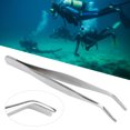 thumbnail image 2 of Cergrey Tweezers,Fine Tweezers,Diving O-RING Tweezers Diving Tools Non-Slip Curved-Nose Tweezers Diving Accessory, 2 of 8