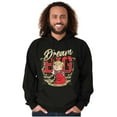 thumbnail image 3 of Dream Big The World is Yours Cartoon Men Big & Tall Graphic Hoodie Brisco Brands 4X, 3 of 5