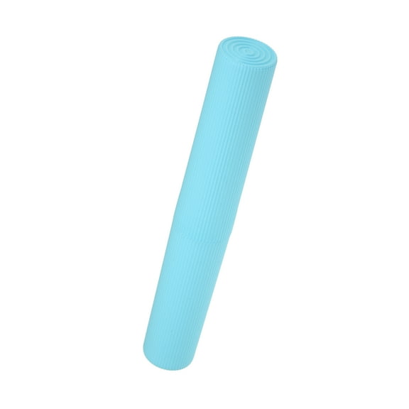 Vocoste Vertical Stripe Toothbrush Case Traveling Toothbrush Holders Case Plastic Sky Blue 7.87"x1.18"