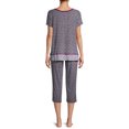 thumbnail image 3 of Secret Treasures Women's and Women's Plus Modern PJ Set, 3 of 6