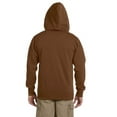 thumbnail image 2 of Men's Organic/Recycled Full-Zip Hooded Sweatshirt - LEGACY BROWN - S, 2 of 3