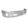 thumbnail image 4 of Bright Silver Steel Front Bumper Face Bar For 2013-2018 RAM 1500 W/ Fog&Sensor Holes, 4 of 13
