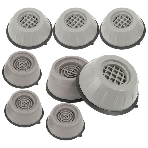 ORDDIART 8Pcs 3.93X3.93X1.57in Anti-slip Fridge Foot Mat for Home and Kitchen Furniture