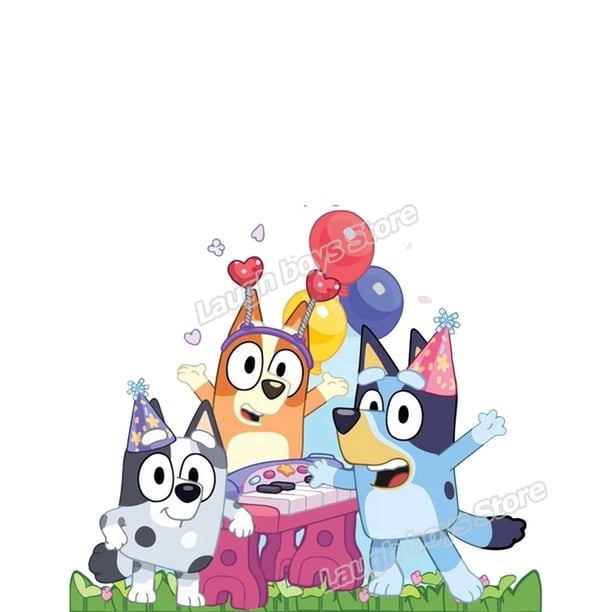 Bluey Dog Ropa Parches De Planchado A Nivel De Lavable Blueys Familia Transferencia De Calor Pegatinas Camiseta DIY Decoración Apliques Regalos Gao Jiahui unisex