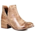 thumbnail image 2 of Diba True Womens  Nerd Round Toe Pull On Cowboy  Ankle Boots, 2 of 5