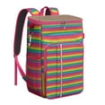 thumbnail image 1 of Insulated Cooler Backpack 20L - Abstract Geometric Design, Leakproof Lunch Backpack for Camping, Beach & Picnic, High-Capacity Fits 26 Cans, Long-Lasting Insulation for 20 Hours, 1 of 6
