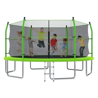Propel 10x14' Rectangle Trampoline with Safety Enclosure for