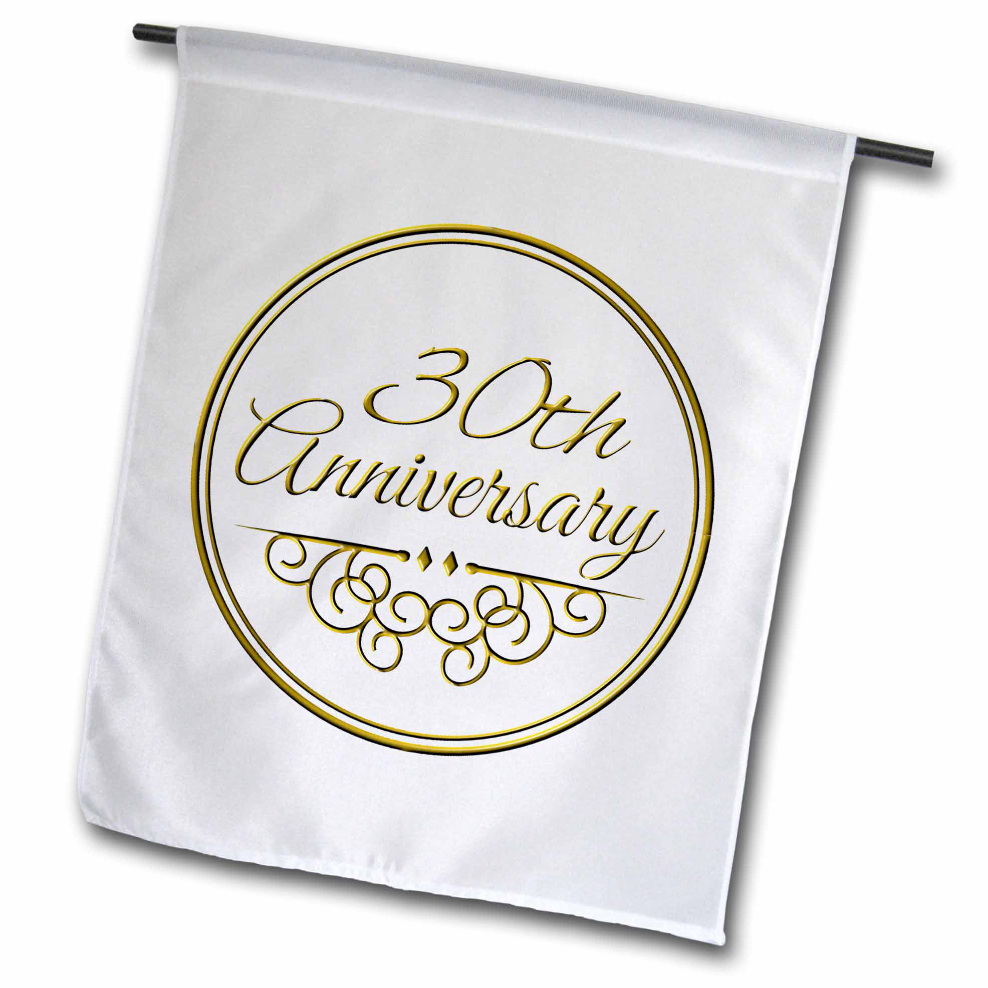 30 Years Wedding Anniversary Gifts
 3dRose 30th Anniversary t gold text for celebrating