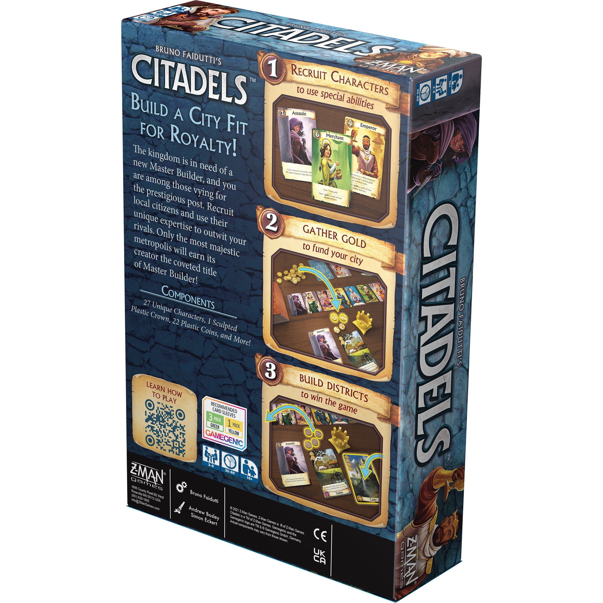 Asmodee Citadels Strategy Board Game, Revised Edition - Walmart.com