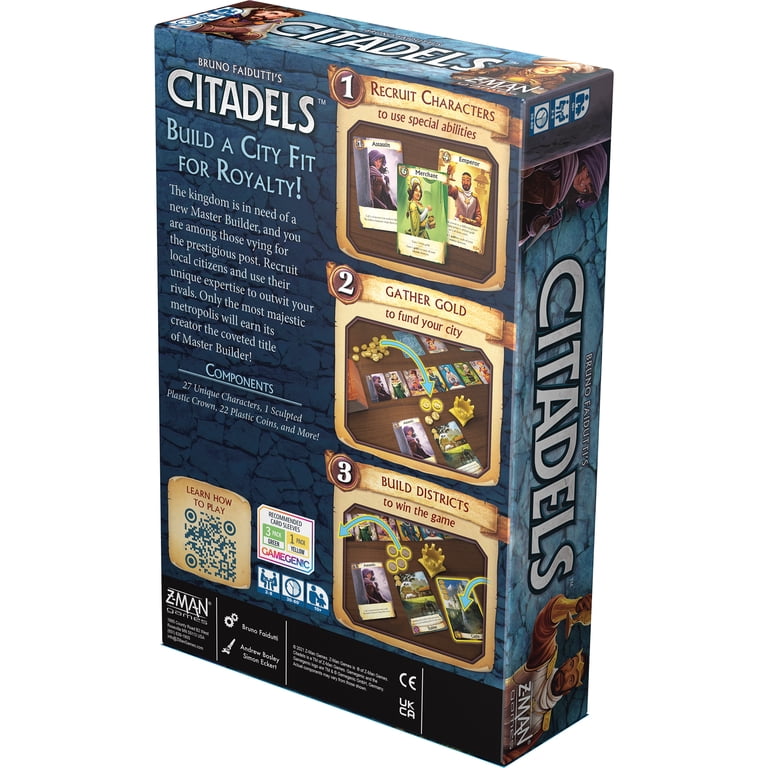 Asmodee Citadels Strategy Board Game, Revised Edition - Walmart.com